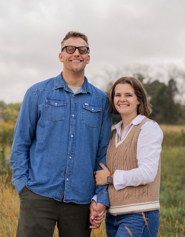 Pastor McQuade and Taige Jacobs